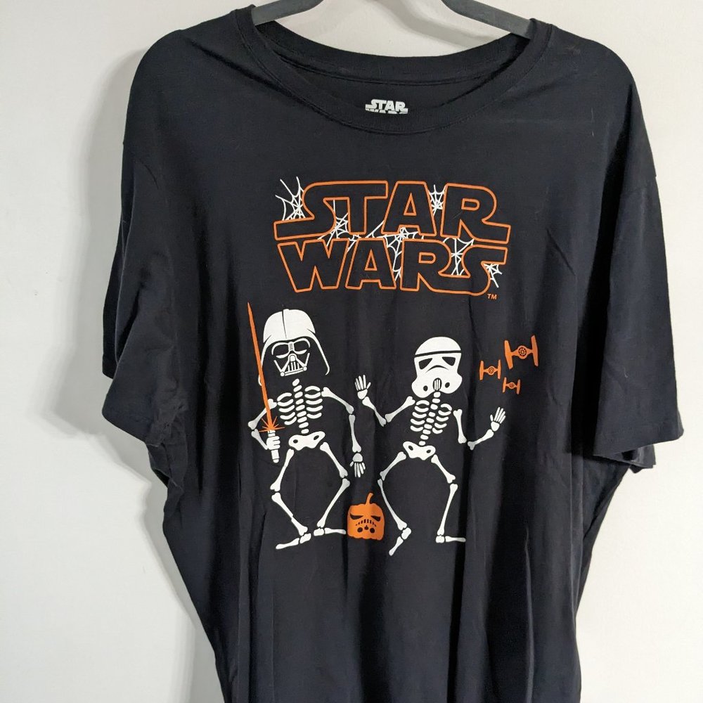 Young Men's 2x Star Wars/Halloween T-Shirt
